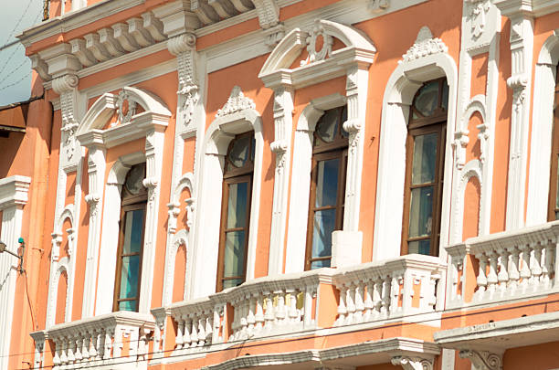 istock colonial house facade Quito Ecuador South America 525738421