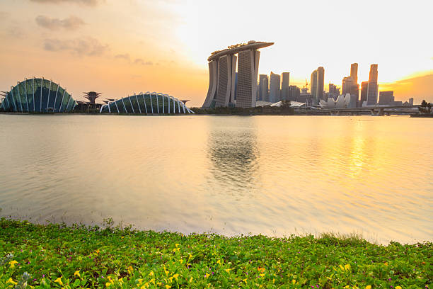 istock Singapore Twilight City 525741065
