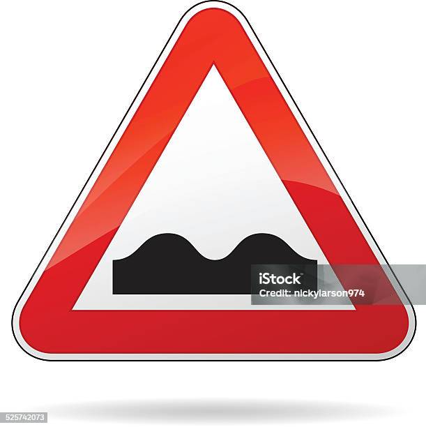 Bump Sign Stock Illustration - Download Image Now - Animal Hump, Backgrounds, Bumpy