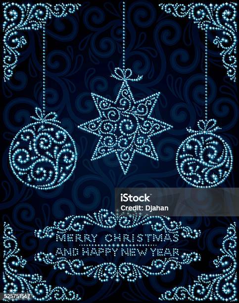 Abstract Christmas Toys Stock Illustration - Download Image Now - Abstract, Bright, Celebration