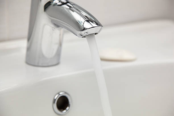 istock Water tap Sink and Soap 525752269