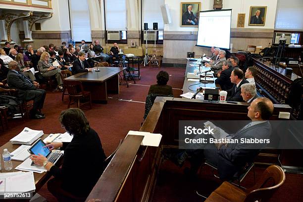 State Education Funding Commission Hearing At Philadelphia Stock Photo - Download Image Now