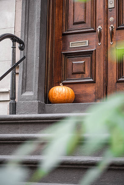 istock Decorated home entrance 525754051
