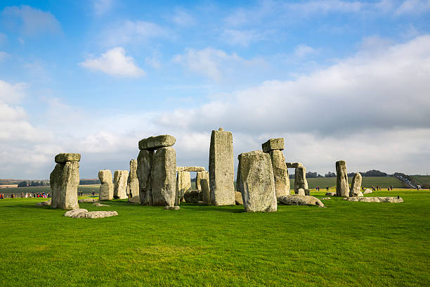 istock Stonehenge prehistoric monument located in Wiltshire, England. 525756837