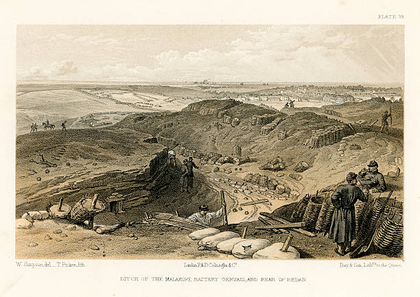 istock Crimean War -  Ditch of the Malakoff 525757257
