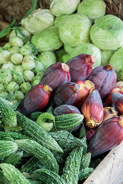 istock Fresh vegetables on the market 525770167