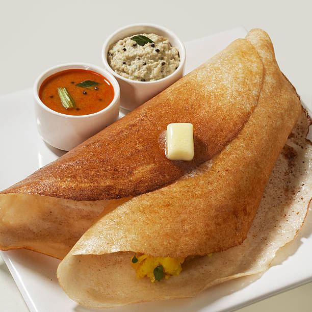 istock Masala Dosa, Dosa, South Indian snack, India 525773203
