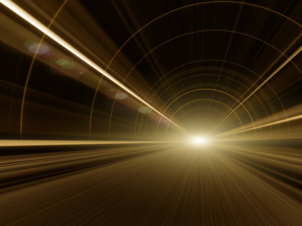 istock Abstract Speed motion in highway tunnel 525774045