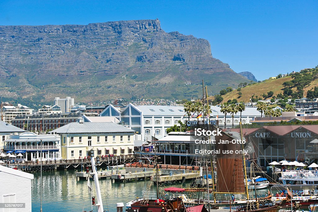 Hafen von Kapstadt - Lizenzfrei Anlegestelle Stock-Foto
