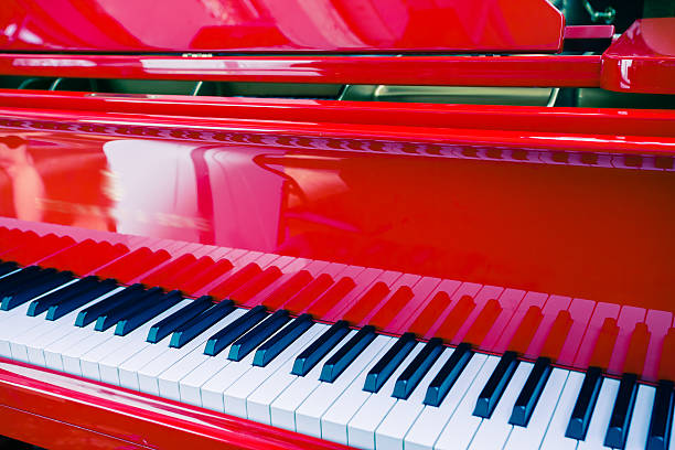 istock background of red piano 525791261