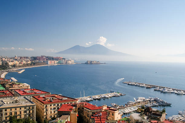 istock Naples, View From Posillipo with Vesuvius 525792605