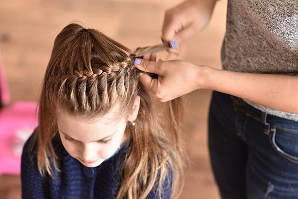 Portrait Stock Photo - Download Image Now - Girls, Child, Braided Hair -  iStock