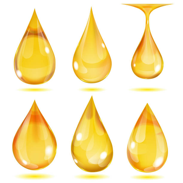 opaque gelbe drops - dew stock-grafiken, -clipart, -cartoons und -symbole