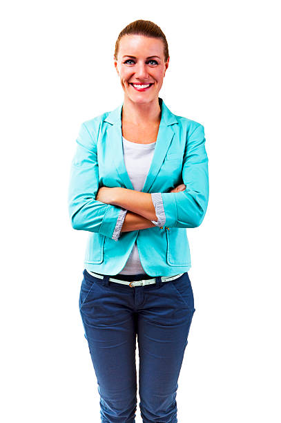 istock business woman on white background isolated 525801043