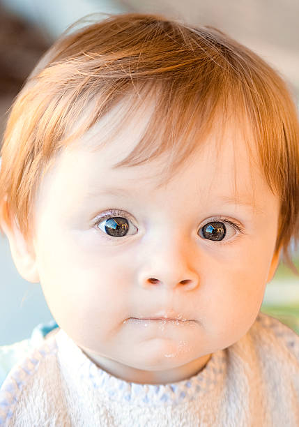 istock Child staring at you 525801540