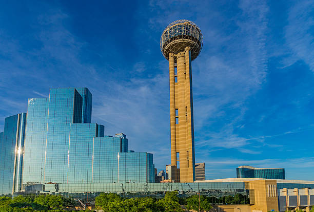 istock Downtown Dallas skyline cityscape,TX (P) 525803430