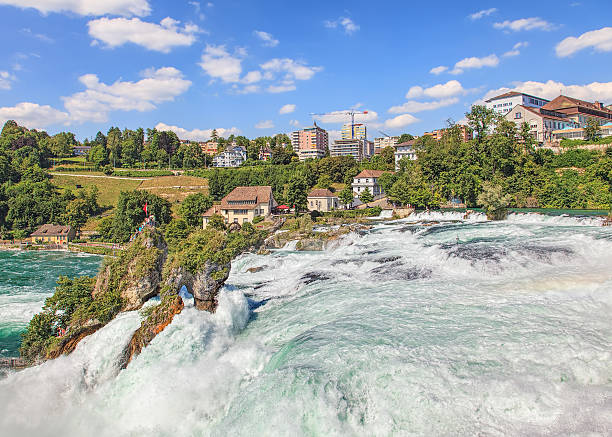 istock Rhine Falls in summer 525804958