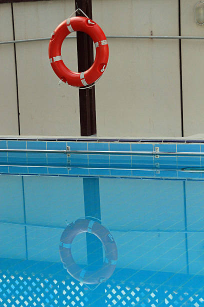 istock Life ring at a swimming pool 525805457