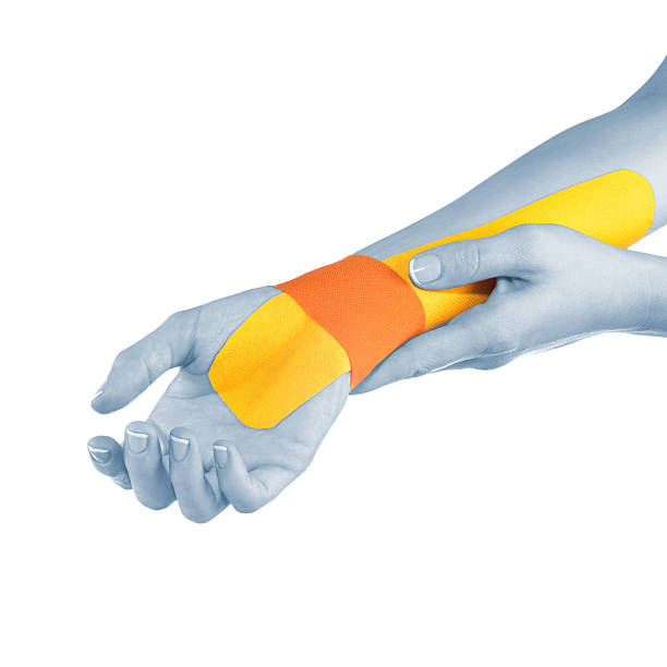 istock Pain in woman wrist. 525806125