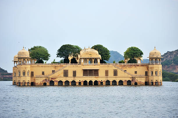 Jal Mahal Palace of Jaipur, India stock photo