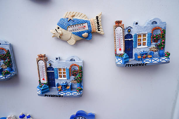 istock Cute souvenirs of Mykonos,Greece. 525806936