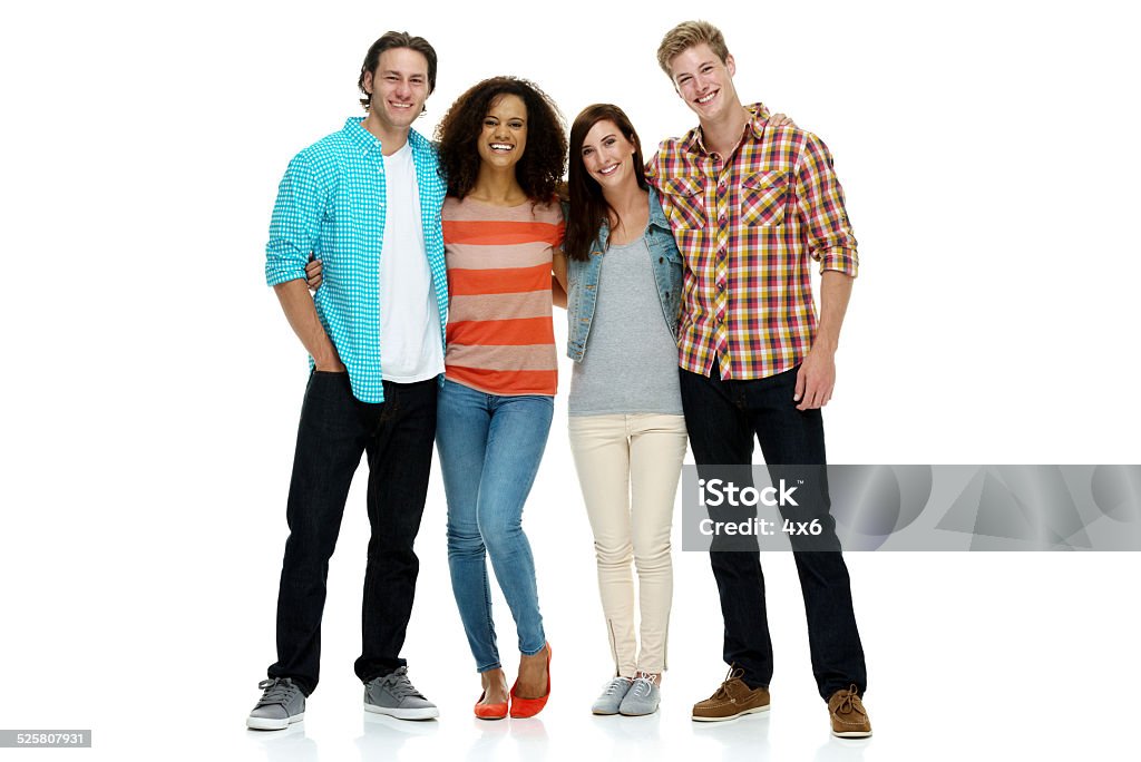 Four people standing together Four people standing togetherhttp://www.twodozendesign.info/i/1.png 20-29 Years Stock Photo