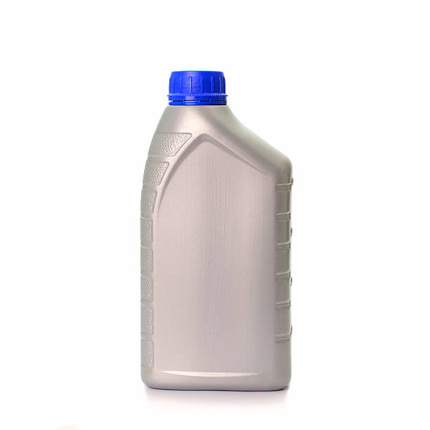 istock Motor oil isolated on white background 525811666