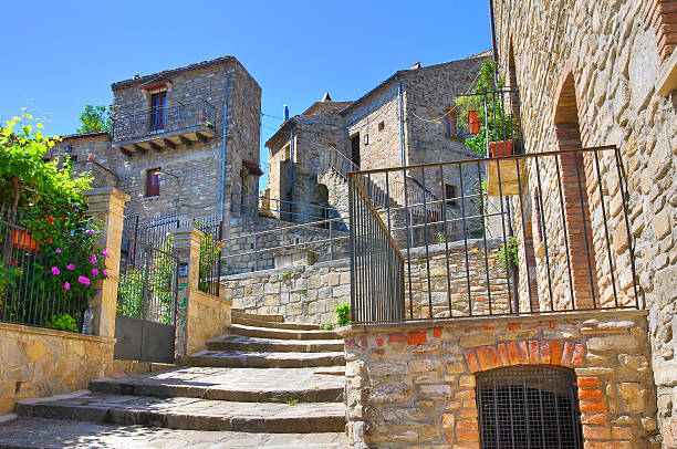 Alleyway. Guardia Perticara. Basilicata. Italy.