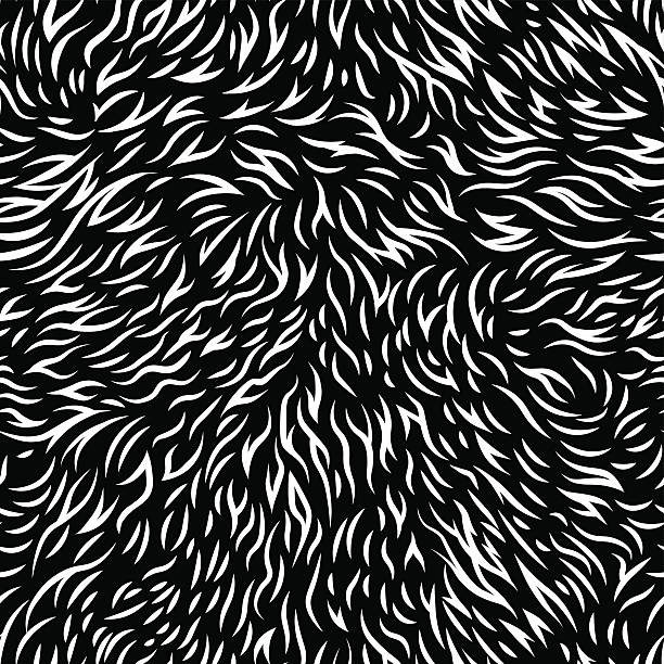 futro - fur pattern stock illustrations