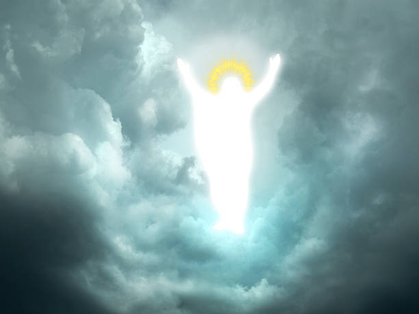 istock Jesus phenomenon in the sky. 525829343