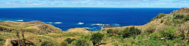 istock Panoramic landscape of Salina 525831369