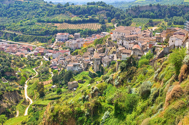 istock Panoramic view of Tursi. Basilicata. Italy. 525832435
