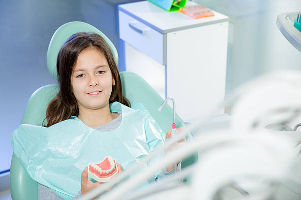 istock Child patient at the dentist 525833437