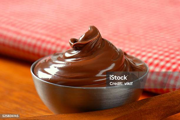 Hazelnut Chocolate Spread Stock Photo - Download Image Now - Bowl, Buttercream, Chocolate