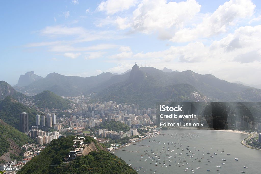 Rio de Janeiro, Brazil Rio de Janeiro seen from Sugarloaf Mountain, Brazil Bay of Water Stock Photo