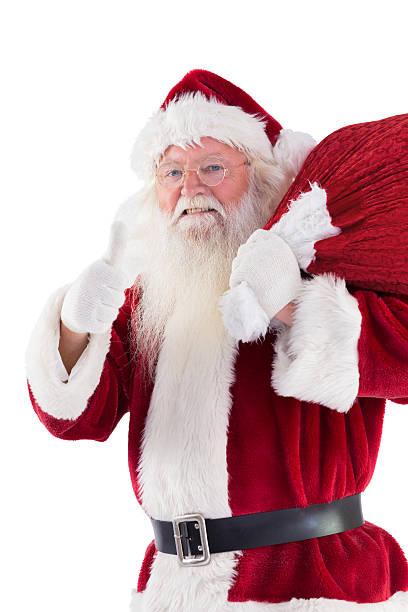 istock Santa likes to carry his sack 525860443