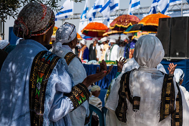 sigd-um etíope judeus feriado - beta israel - fotografias e filmes do acervo