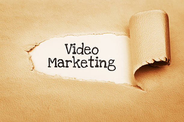 Video Marketing Concept stock photo