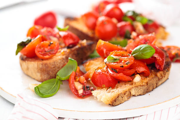 istock Italian food. Bruschetta. 525879400