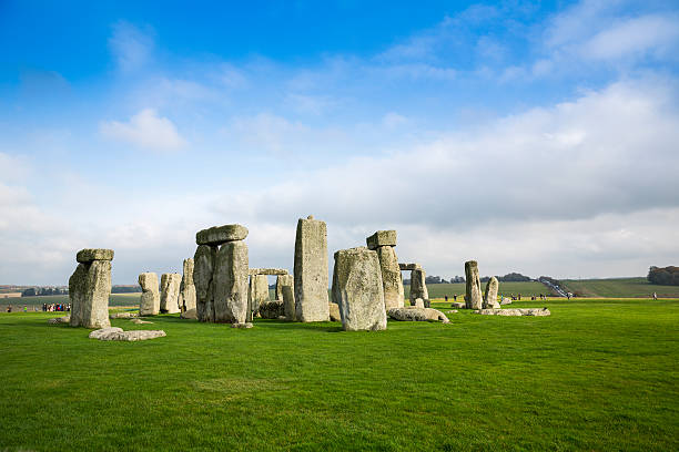 istock Stonehenge prehistoric monument located in Wiltshire, England. 525881817