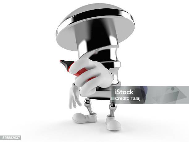 Screw Stock Photo - Download Image Now - Bolt - Fastener, Cartoon, Characters