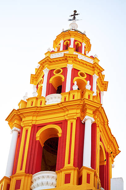 istock Top of belfry Iglesia de San Ildefonso 525883447
