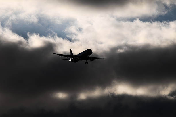 istock Silhouette of an Airplane 525885400