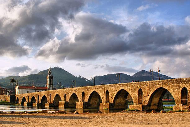 istock Roman and medieval bridge of Ponte de Lima 525885678