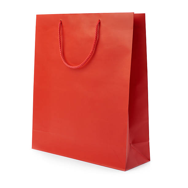 istock Shopping bag isolated over the white background 525885692