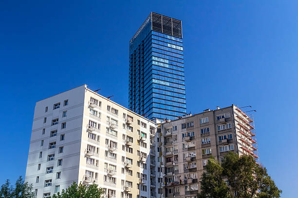 istock New and old Warsaw, Poland 525889684