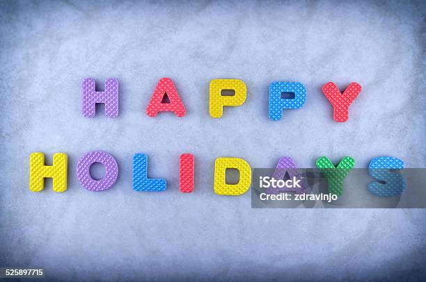 Happy Holidays Stock Photo - Download Image Now - 2015, Abstract, Alphabet