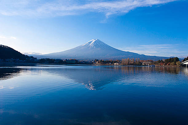 istock Beautiful Mount Fuji in autumn, Japan 525916691
