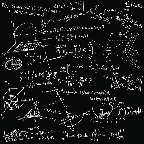 Abstract Math Signs 2.300+ Abstract Mathematical Symbols And Formulas On The School Board ...