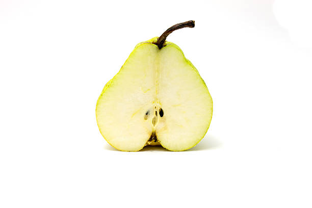 Ripe green pear cultivar Williams half